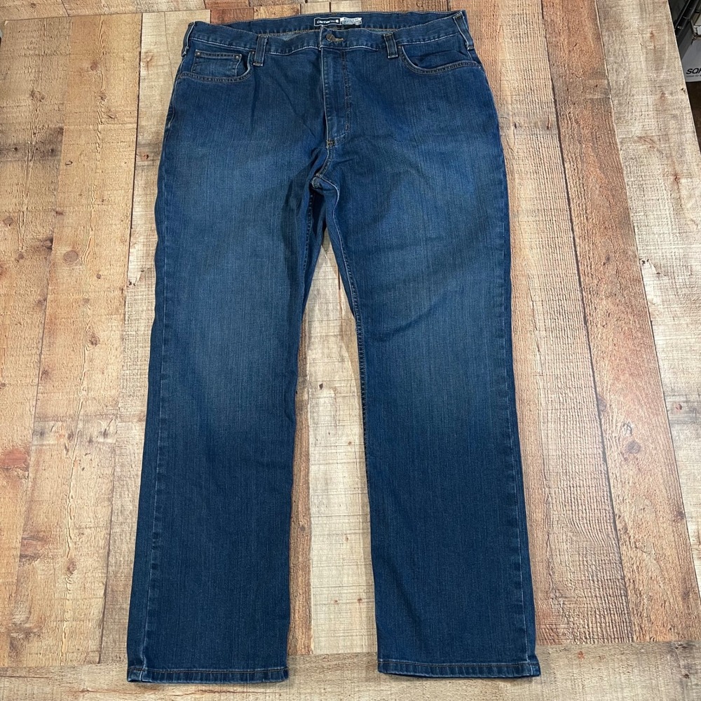Carhartt Rugged Flex Relaxed Fit Jeans Mens 40x32 BD2804-M Dark Wash Stretch